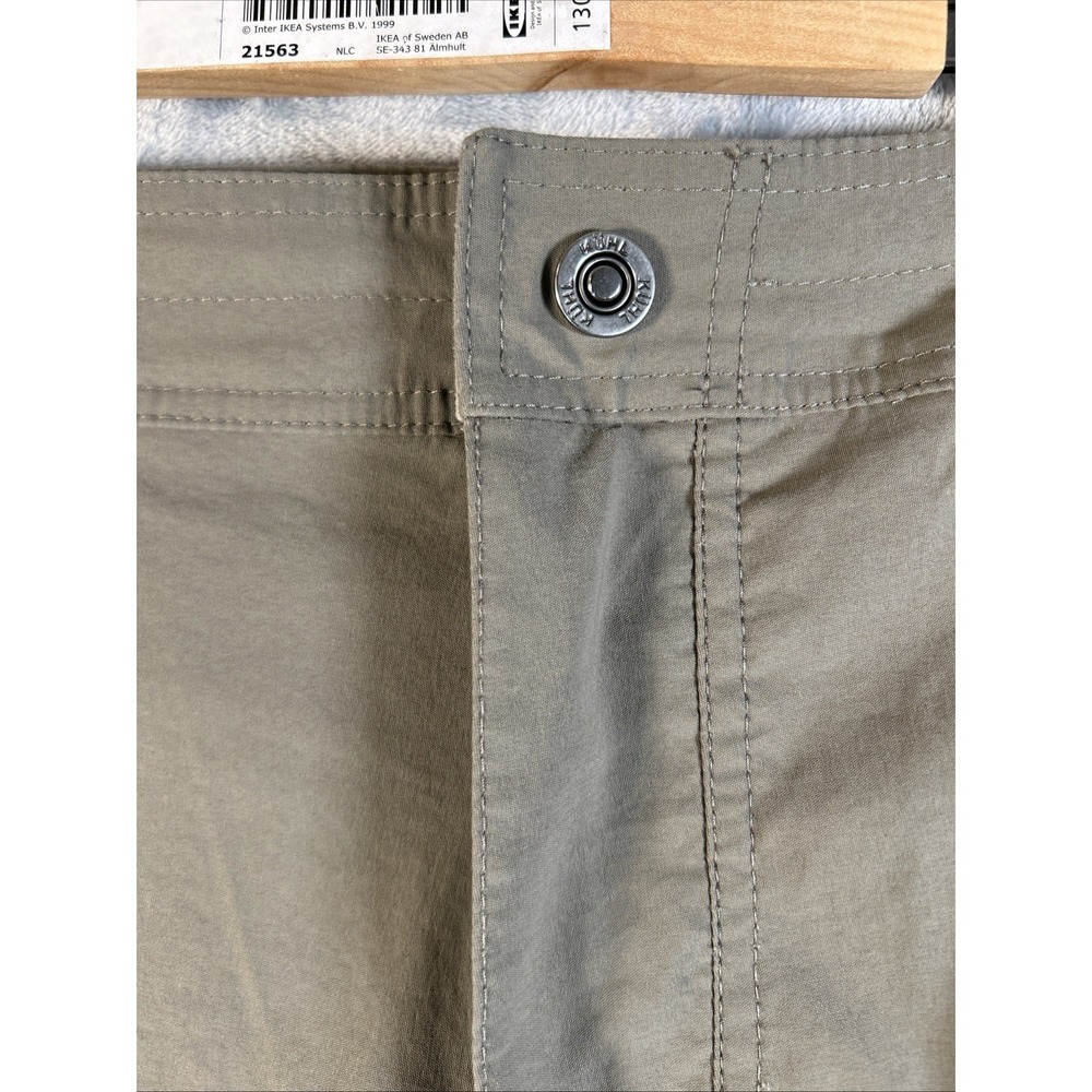 Kuhl Pants Mens 42x31 Beige Renegade Rock Cargo Hiking Gorpcore READ - Picture 4 of 16